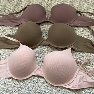 Lot of 3 Danskin bras 36C